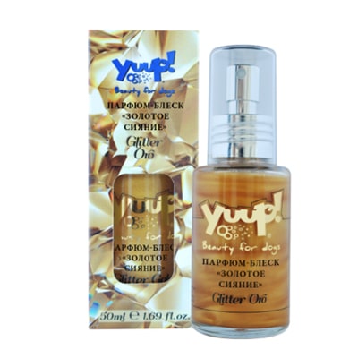на фото товар из зоомагазина Акелла: Yuup парфюм-блеск «Золотое сияние»