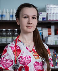 сотрудник ветеринарной клиники Акелла - Павленко Евгения Александровна